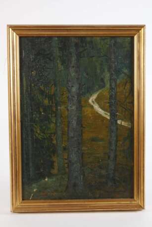 Eduard Staudinger, Herbstlicher Waldweg - photo 2 Eduard Staudinger, Herbstlicher Waldweg - photo 2