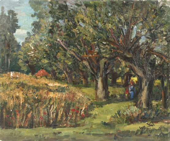 Alexander Wolfgang, Sommeridyll am Dorfrand - Foto 1