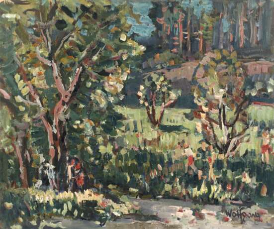 Alexander Wolfgang, "Ausflug ins Plothener Tal" - Foto 1