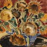 Expressives Sonnenblumenstillleben - photo 1