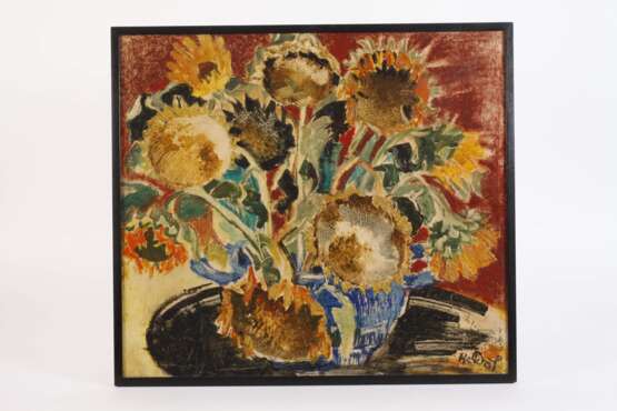 Expressives Sonnenblumenstillleben - photo 2