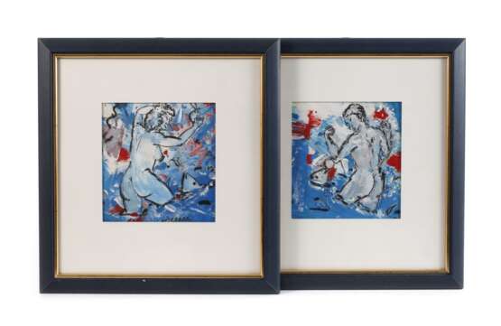 Christian Ludwig Attersee, Adam und Eva - photo 1 Christian Ludwig Attersee, Adam und Eva - photo 1