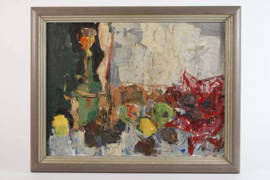 Arnold Fritz, Früchtestillleben mit Weinflasche - photo 2 Arnold Fritz, Früchtestillleben mit Weinflasche - photo 2