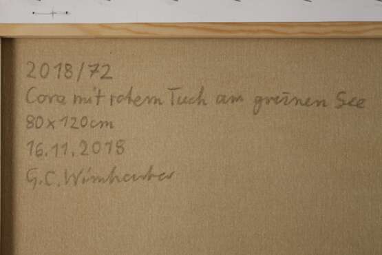 Georg C. Wirnharter, "Cora mit rotem Tuch ..." - photo 4 Georg C. Wirnharter, "Cora mit rotem Tuch ..." - photo 4