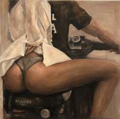 Meryem Tayganskaya, Peinture nue, Huile sur toile, XXIe siècle