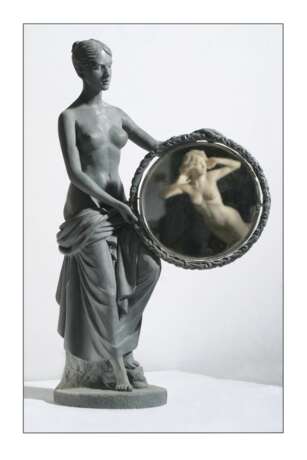 «miroir/Mirror» Bronze Moulage 398 1999 - photo 1