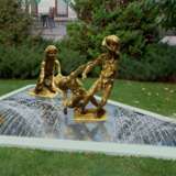 “fountain/fountain” Bronze Molding Socialist Realism Everyday life 1986 - photo 1