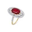 RUBY AND DIAMOND RING ATTRIBUTED TO CARTIER - Now at the auction