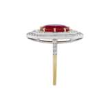 RUBY AND DIAMOND RING ATTRIBUTED TO CARTIER - photo 3