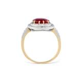 RUBY AND DIAMOND RING ATTRIBUTED TO CARTIER - photo 4