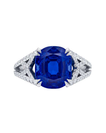 BUCHERER SAPPHIRE AND DIAMOND RING - Foto 2 BUCHERER SAPPHIRE AND DIAMOND RING - Foto 2