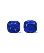 Обзор. TWO RARE UNMOUNTED SAPPHIRES