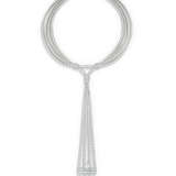 VAN CLEEF & ARPELS DIAMOND `CRAVATE MONTAIGNE` NECKLACE - photo 1