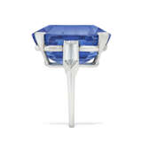 CARTIER ART DECO SAPPHIRE AND DIAMOND RING - photo 3