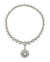 LATE 19TH CENTURY DIAMOND NECKLACE