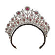 FINE LATE 19TH CENTURY RUBY AND DIAMOND TIARA/NECKLACE - Auktionspreise