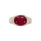 RUBY AND DIAMOND RING, MOUNT BY TABBAH - photo 2