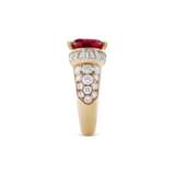 RUBY AND DIAMOND RING, MOUNT BY TABBAH - photo 3