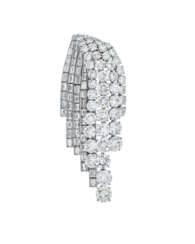 STERL&#201; MID-20TH CENTURY DIAMOND BROOCH