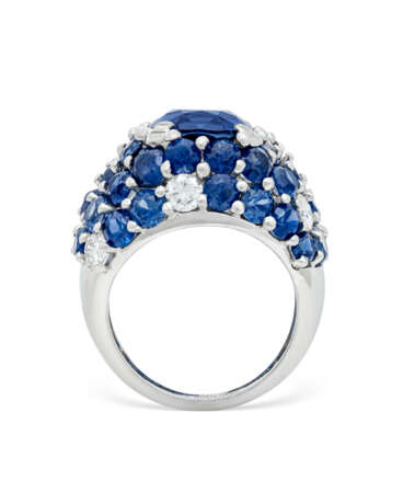 JEAN SCHLUMBERGER SAPPHIRE AND DIAMOND RING - photo 4