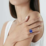 JEAN SCHLUMBERGER SAPPHIRE AND DIAMOND RING - photo 5