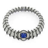 BULGARI SAPPHIRE, ONYX AND DIAMOND `LE MAGNIFIQUE` CHOKER - photo 1