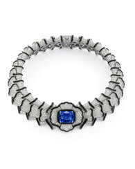 BULGARI SAPPHIRE, ONYX AND DIAMOND &#39;LE MAGNIFIQUE&#39; CHOKER