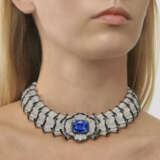BULGARI SAPPHIRE, ONYX AND DIAMOND `LE MAGNIFIQUE` CHOKER - photo 2
