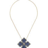 JAR COLOURED DIAMOND, SAPPHIRE AND DIAMOND NECKLACE - фото 3