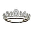 ANTIQUE DIAMOND AND COLOURLESS GEM TIARA/NECKLACE - Auction prices