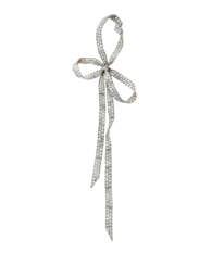 EXTRAORDINARY REN&#201; LALIQUE, TIFFANY &amp; CO. LATE 19TH CENTURY DIAMOND BOW BROOCH
