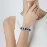 EXCEPTIONAL CARTIER ART DECO SAPPHIRE AND DIAMOND BRACELET - фото 2