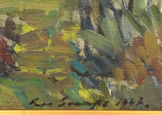 Paysage avec route de campagne Early 20th century - photo 2 Paysage avec route de campagne Early 20th century - photo 2