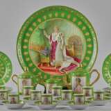 Уникальный столовый сервиз Napoleon Sevre Polychrome painting Empire At the turn of 19th -20th century г. - фото 10