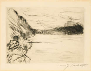 Lovis Corinth. Walchen-See