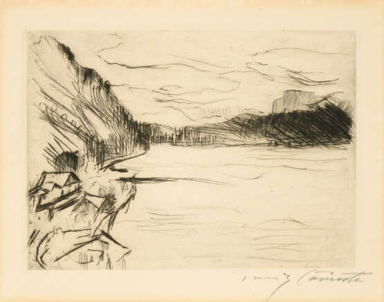 Lovis Corinth. Walchen-See - Foto 1 Lovis Corinth. Walchen-See - Foto 1