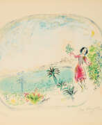 Marc Chagall. Marc Chagall. Zwei weibliche Akte Marc Chagall. Marc Chagall. Zwei weibliche Akte