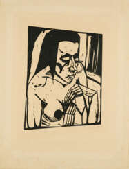 Erich Heckel. Frau mit Kerze