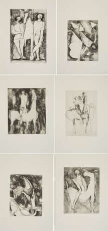 Marino Marini. Schlafendes Ehepaar - photo 1