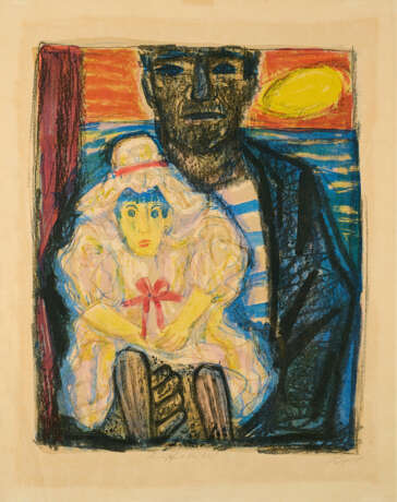 Otto Dix. Céres (Buste de Femme) - Foto 1