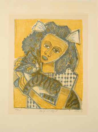 Otto Dix. La Tour Eiffel à l'Ane (Eiffelturm und Esel) (From: Derrière le Miroir) - photo 1