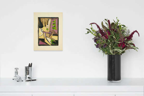 Werner Drewes. Komposition mit Gesicht - photo 3 Werner Drewes. Komposition mit Gesicht - photo 3