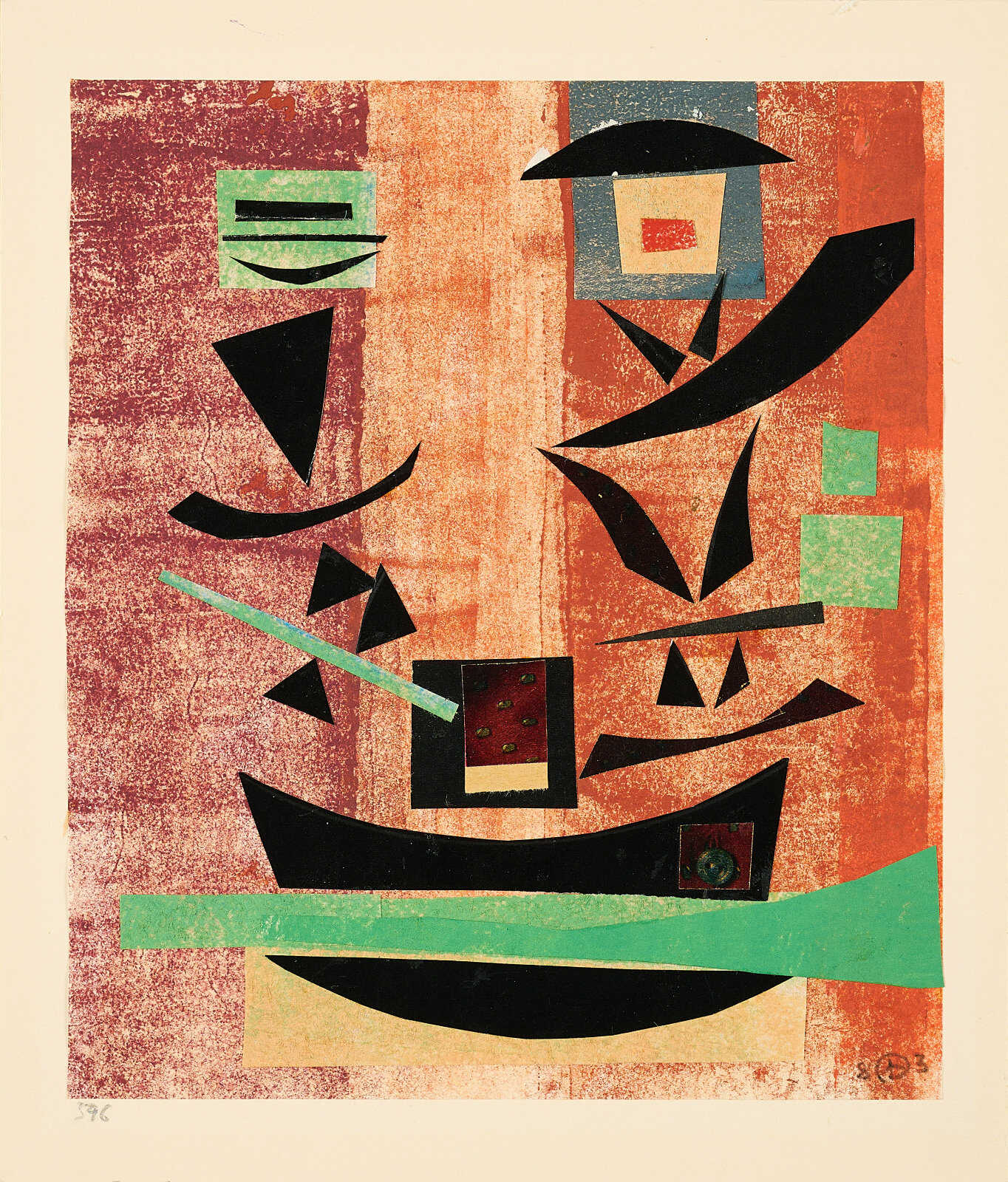 Werner Drewes. Komposition A106 Werner Drewes. Komposition A106