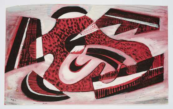 Werner Drewes. Komposition 140 A - Foto 1