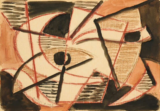 Werner Drewes. Komposition A 196 - Foto 1