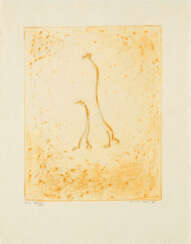 Max Ernst. Frontispiz (Aus: Patrick Waldberg, Aux petits agneaux)