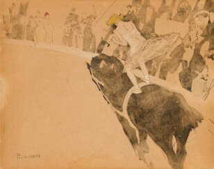 Pieter van der Hem. Studienblatt mit Blumentöpfen