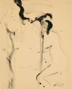 Encre indienne. Anton Räderscheidt. Neptun/Poseidon (From: Mythologie)