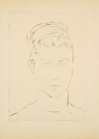 Louis Marcoussis. Weiblicher Halbakt - photo 1 Louis Marcoussis. Weiblicher Halbakt - photo 1