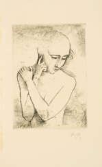 Karl Hofer. Stehender Frauenakt